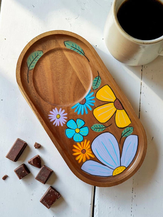 Tabla Desayuno o Picoteo / Mixed Flowers - Spring