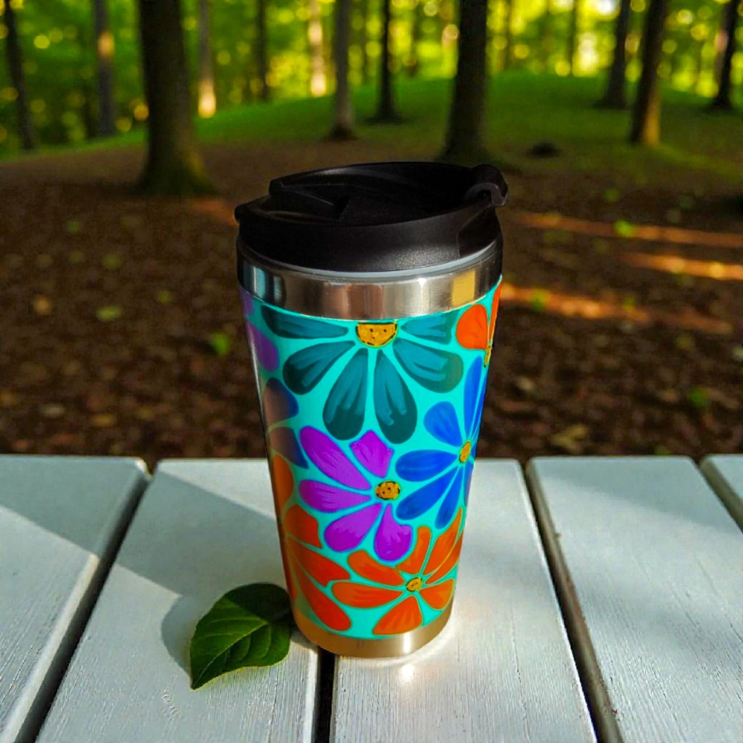 Mug Térmico / Flora - Colorful Summer