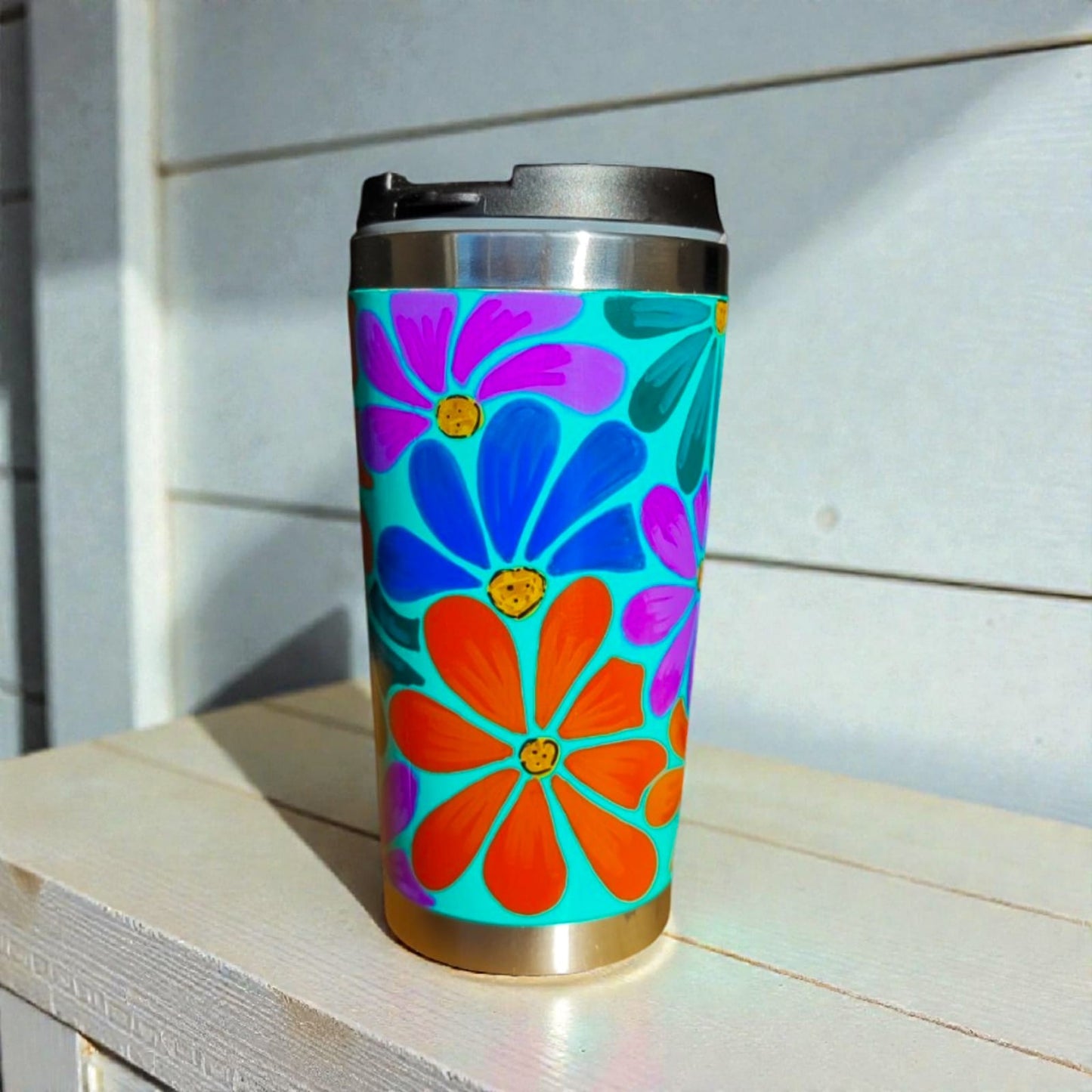 Mug Térmico / Flora - Colorful Summer