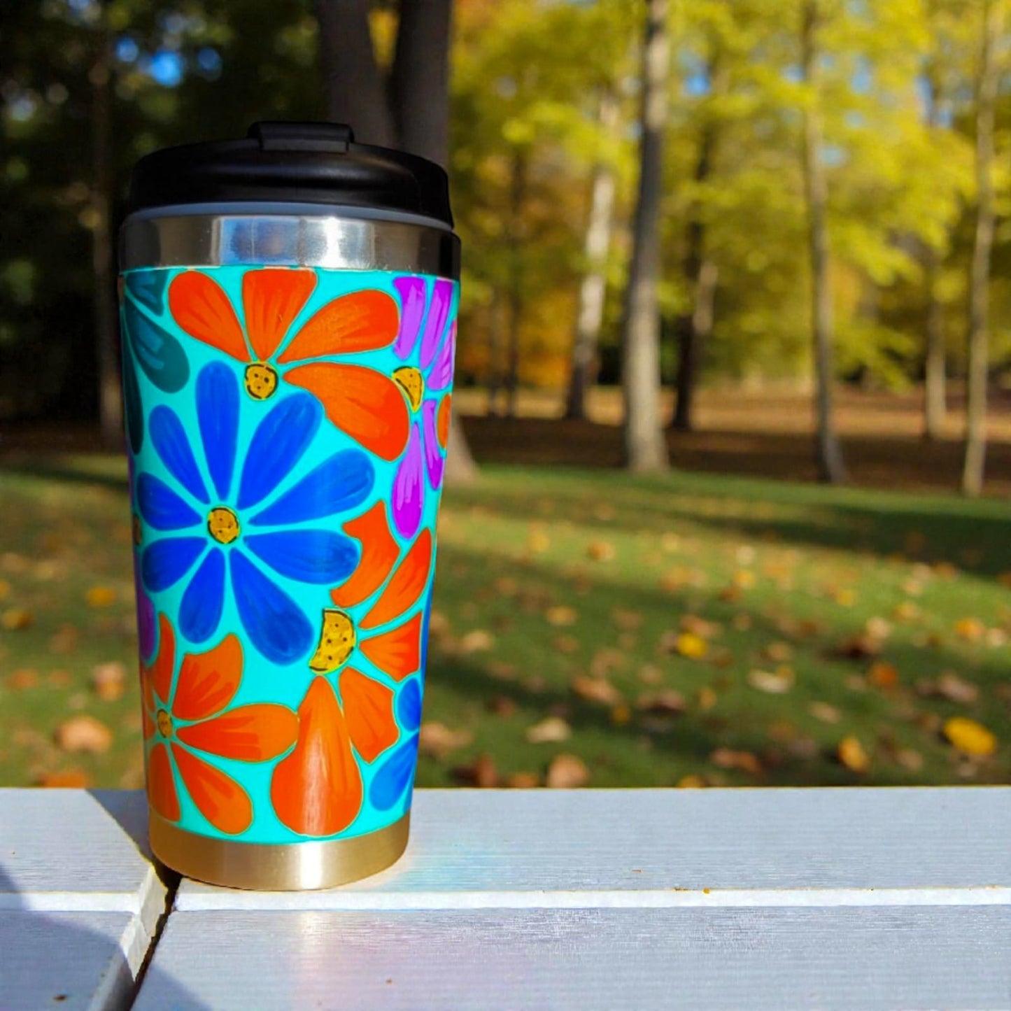 Mug Térmico / Flora - Colorful Summer