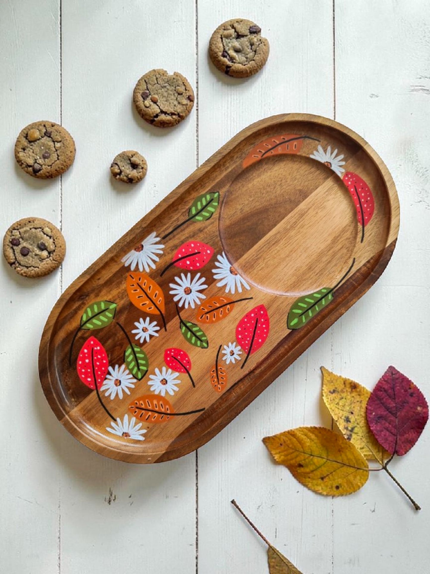 Tabla Desayuno o Picoteo / Wildflower - Natural Autumn