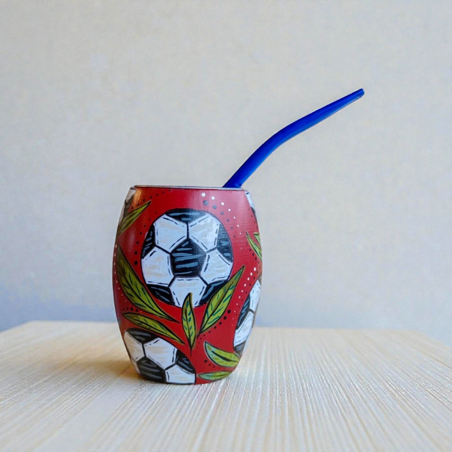 Mate / Football - Burgundy Leaf