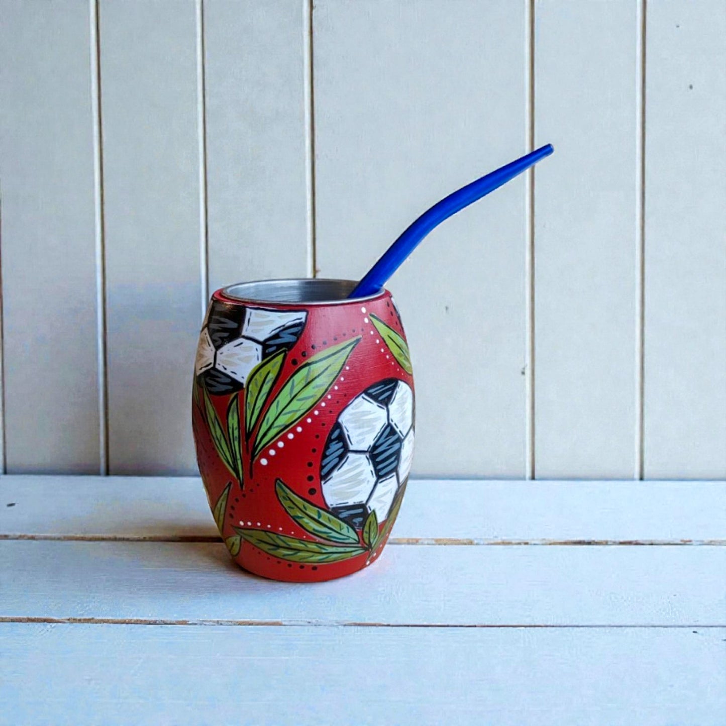 Mate / Football - Burgundy Leaf