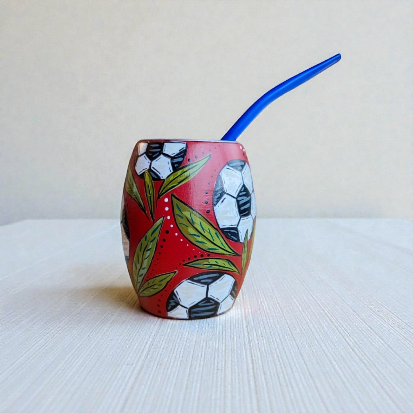 Mate / Football - Burgundy Leaf