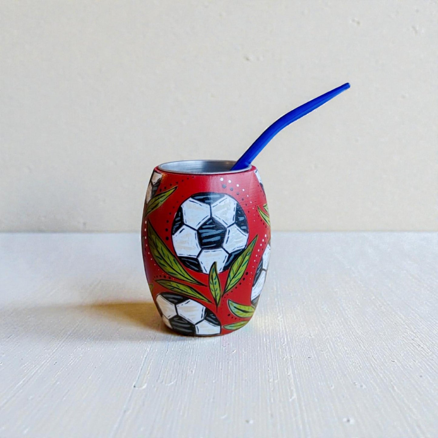 Mate / Football - Burgundy Leaf